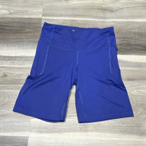 Under armour blue bike shorts with pockets size medium - Picture 4 of 8
